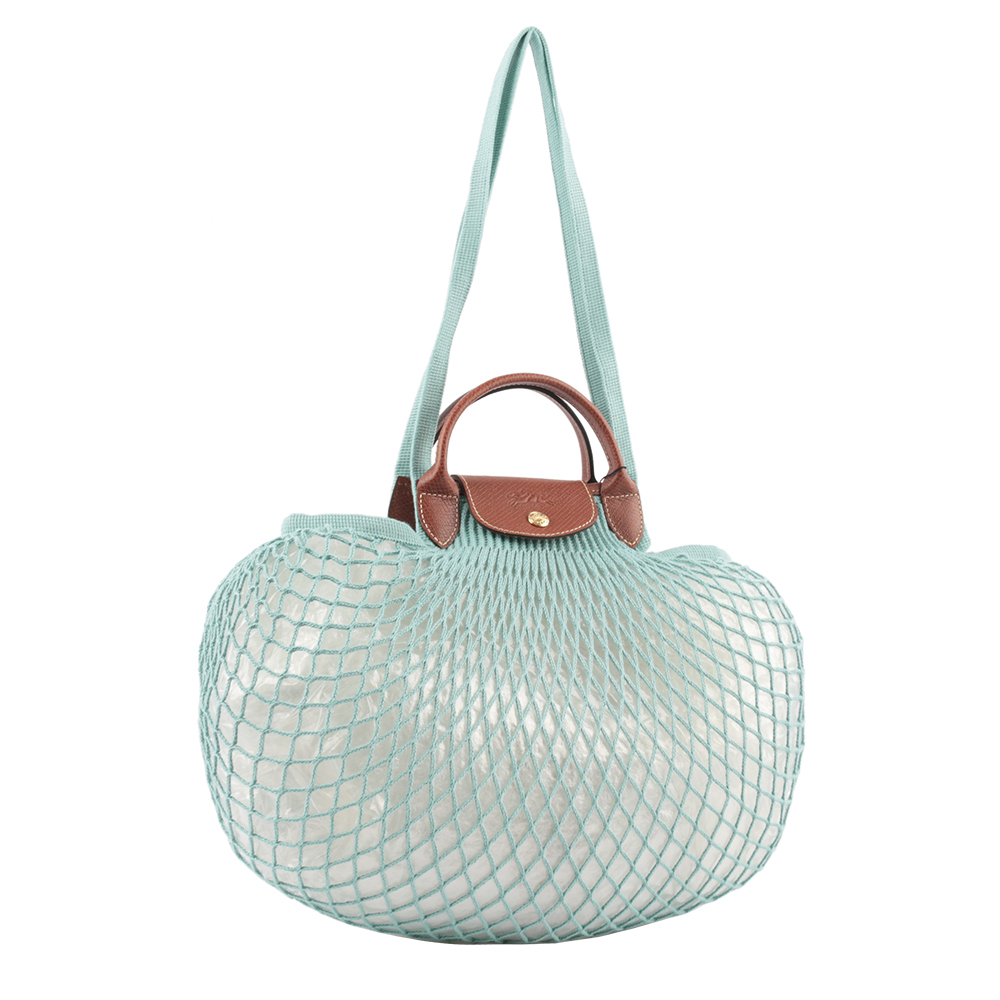 LONGCHAMP LE PLIAGE FILET 二用漁網包/潟湖藍, , large