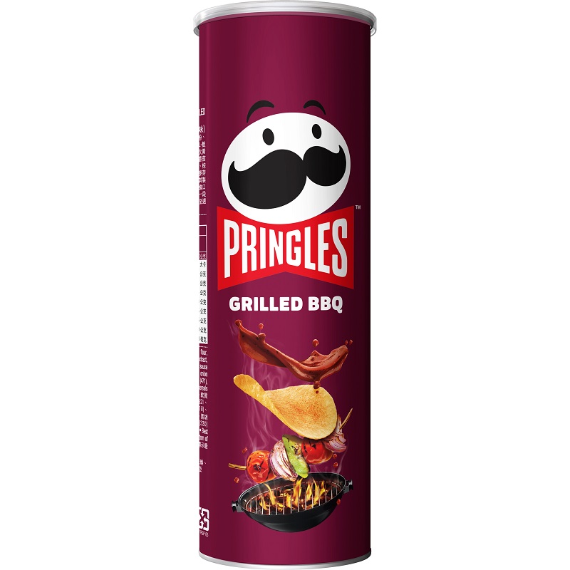 Pringles Grilled BBQ Chips, , large