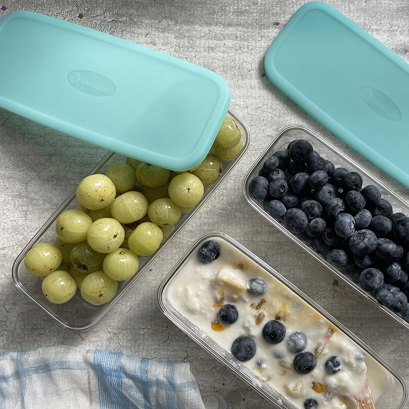 【SANSO LIFE】TPU/TRITAN 晶透保鮮盒 300ml, , large