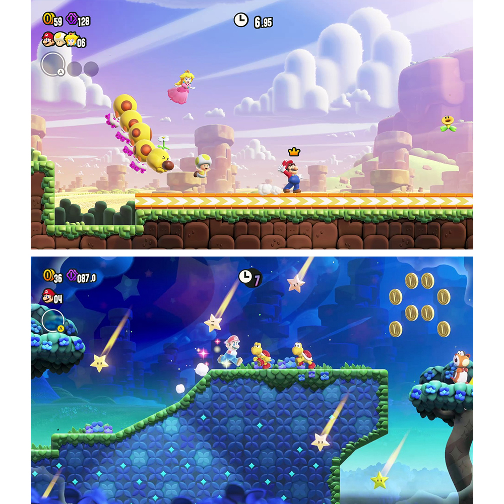 【 任天堂 】Switch2 NS2《 超級瑪利歐兄弟 驚奇 + 同遊鈴鈴公園 》實體卡帶 中文版 遊戲片, , large