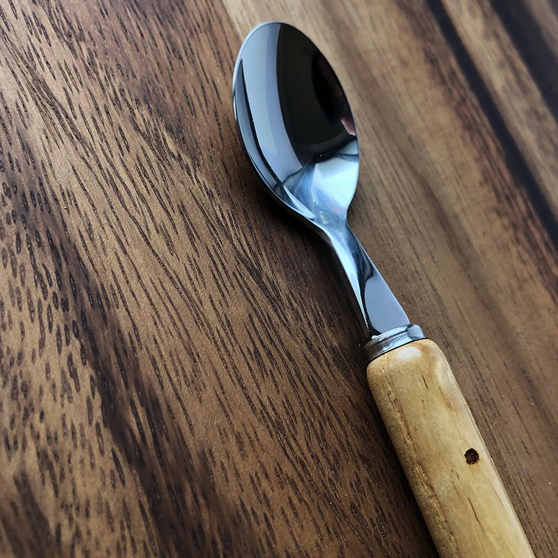 【MEISTER HAND】ASIAN 木把餐具 點點, , large