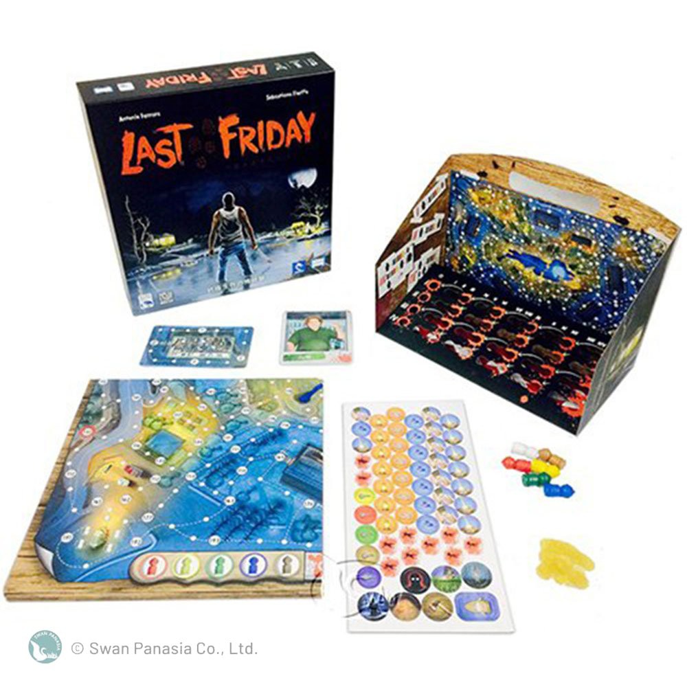 【新天鵝堡桌遊】驚魂星期五, , large