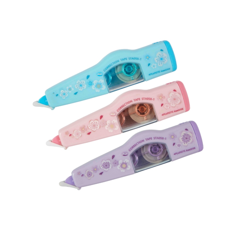 Winter Limited Sakura Correction Tape &ndash; Blue, , large