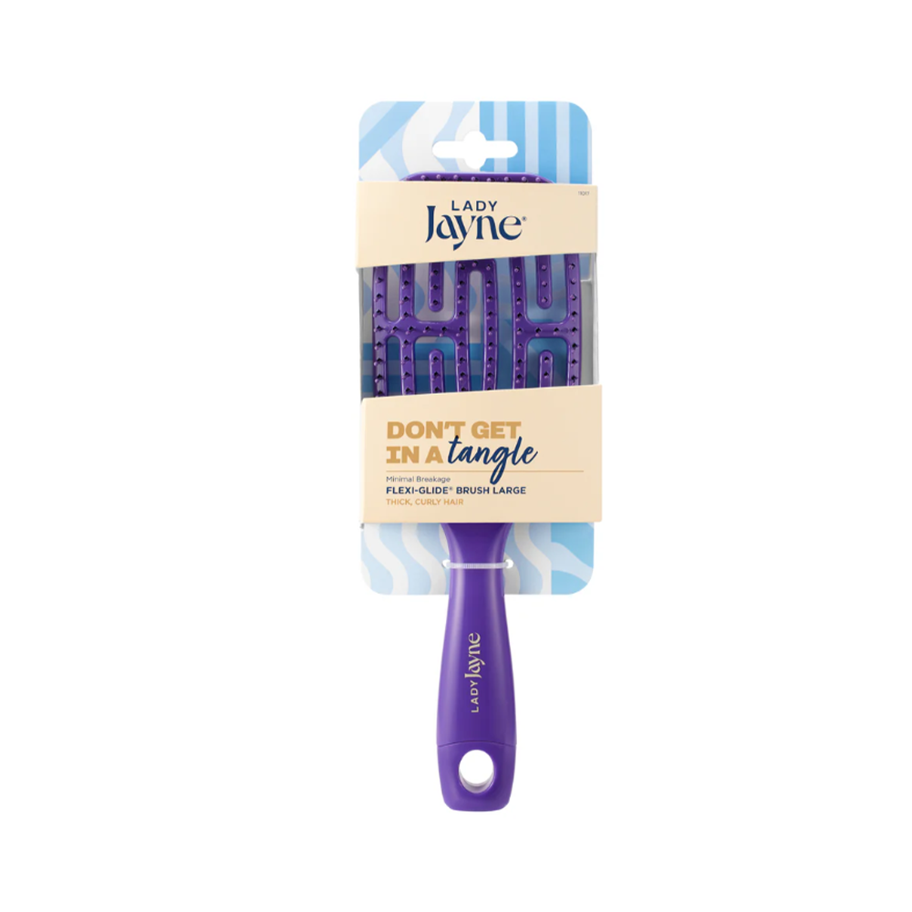 Lady Jayne Flexi Glide Detangling Brush, , large