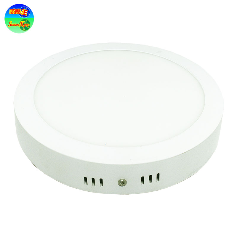 【感應王】SK-586AV  18W微波感應面板燈(中圓型-全電壓) 可調日夜,距離及時間, , large