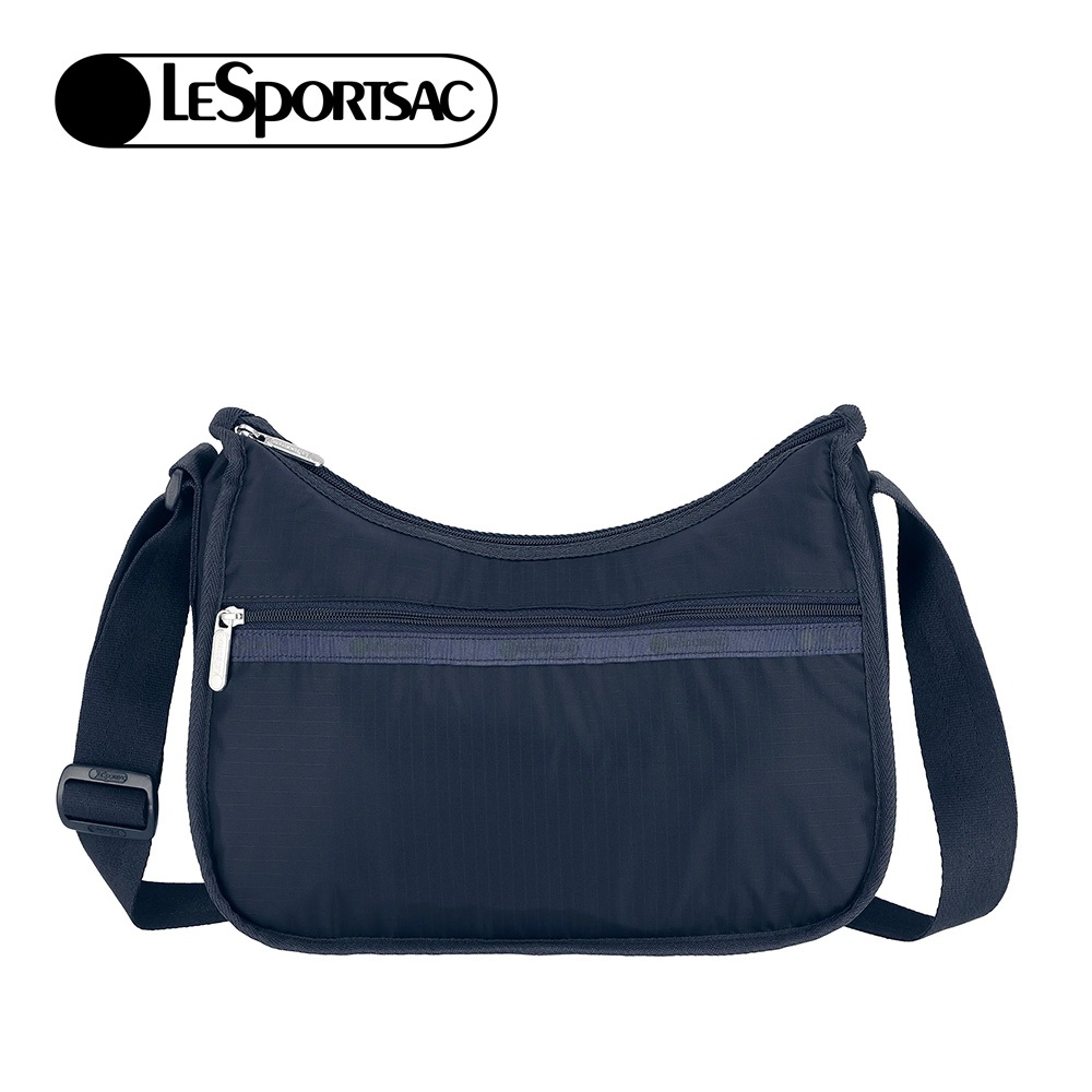 |快速出貨|Lesportsac Classic Hobo 經典斜背包 送禮推薦-深藍, , large