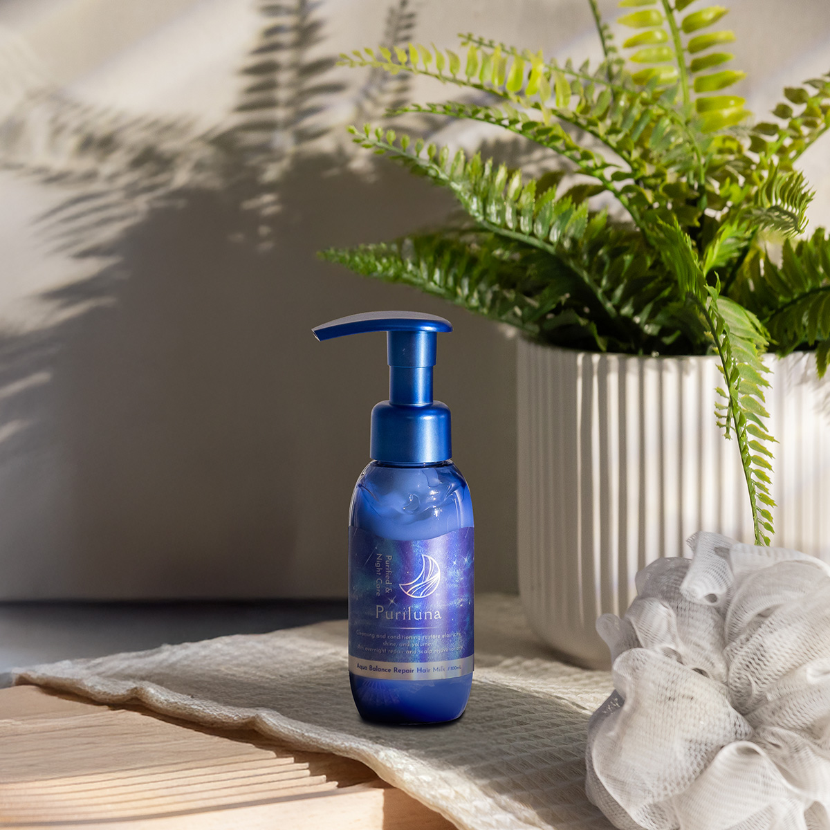 Puriluna水感調理夜間修護精華乳, , large