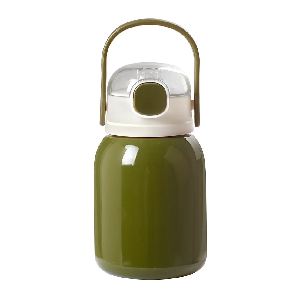 Stainless steel straw cup