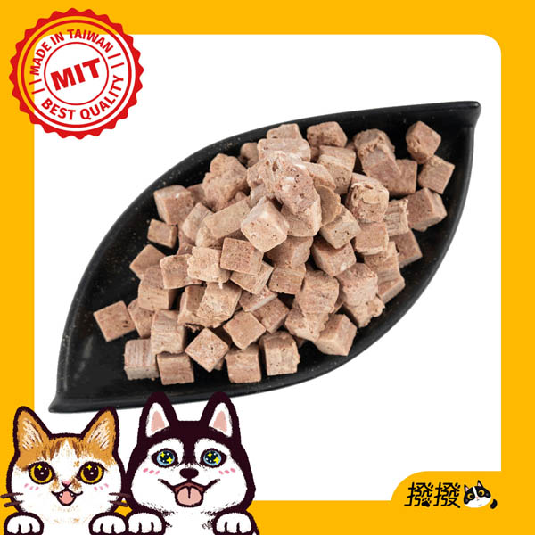 【撥撥】台灣牛補鐵丁 - 嚴選神農獎御牧牛，貓狗適用原肉凍乾｜每包25g, , large