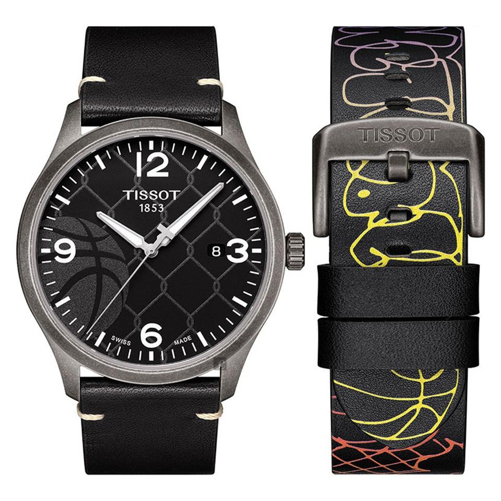 TISSOT 天梭 CHRONO XL 3X3 街頭籃球特別版手錶  T1164103606700, , large
