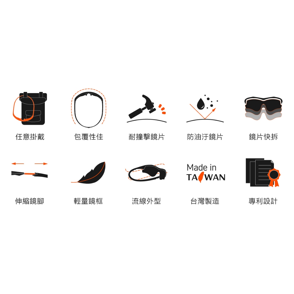 EYEGLE GRAVITY Magnetic Sunglasses EG-S005040 Grey, 隕鐵灰, large