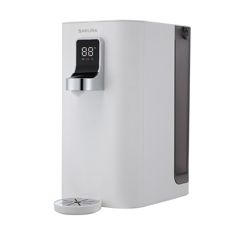 【麗水生活】SAKURA 櫻花 雙溫RO淨熱飲水機 P5530W 桌上型 雙溫觸控式飲水機｜RO淨飲一體, , large