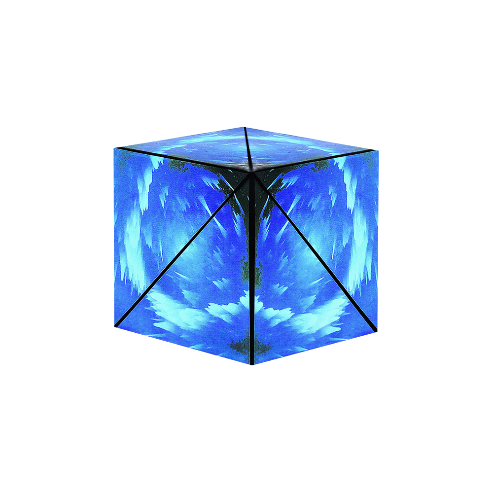 【啾愛你】立體百變磁力解壓魔方-海洋藍, , large