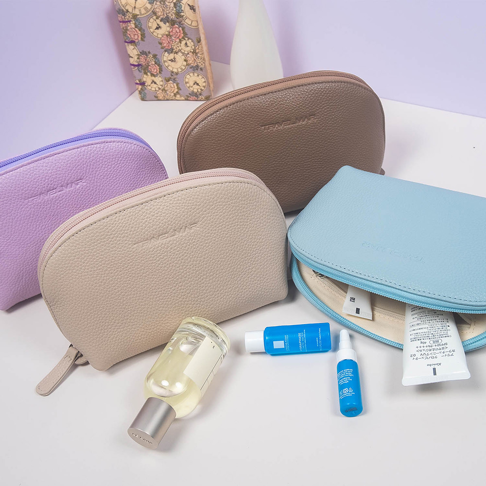 [TRAVELMAR] 隨行皮件化妝包-多色可選, , large