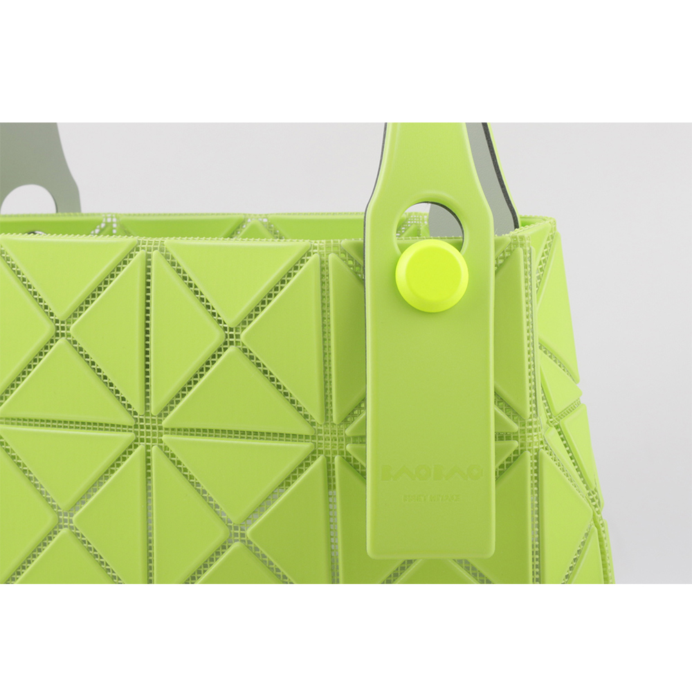 ISSEY MIYAKE BAO BAO Prism Plus 5X4 霧面迷你手提包/黃綠色, , large