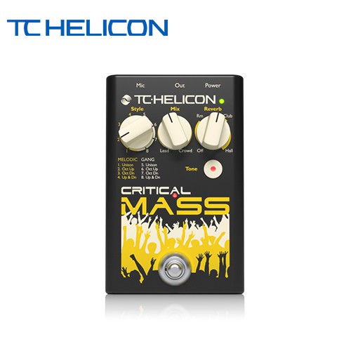 TC HELICON Critical Mass 人聲效果器【敦煌樂器】, , large