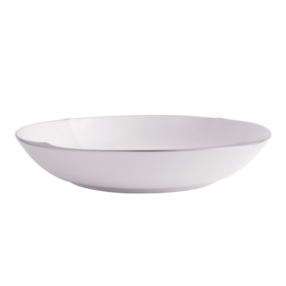 LEGLE - Ruyi Deep Dish - Silver Edge 21.5cm, , large