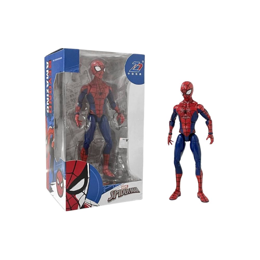 Spiderman with Plastic Holder, , large
