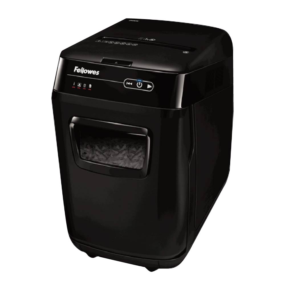 【Fellowes 婓樂】粒狀 4 x 38 mm 全自動 碎紙機 32L/台 AutoMax 200C(可碎信用卡、光碟或約10張紙70磅紙), , large