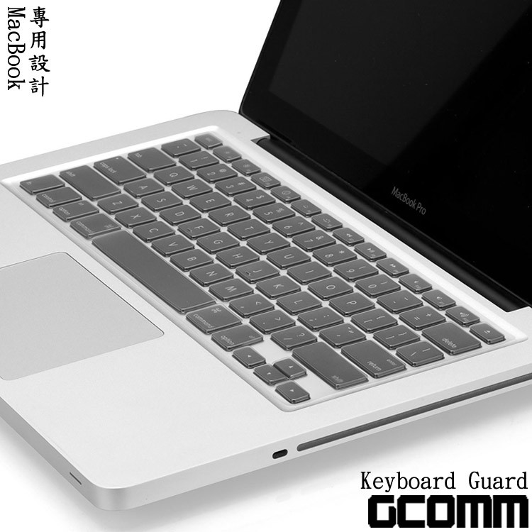 GCOMM Apple MacBook Pro/Retina/Air 13吋/15吋 通用鍵盤保護膜 透明, , large