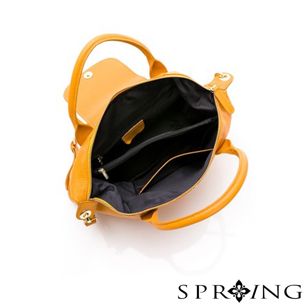 SPRING-真皮頭層牛皮波士頓3way包 牛皮斜背包 牛皮手提包 真皮托特包-多色, , large