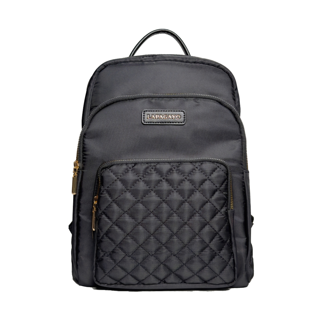 【複製】【lapagayo】歐洲訂製小香格紋精品後背包- PI-06417A-1-49墨綠色, , large