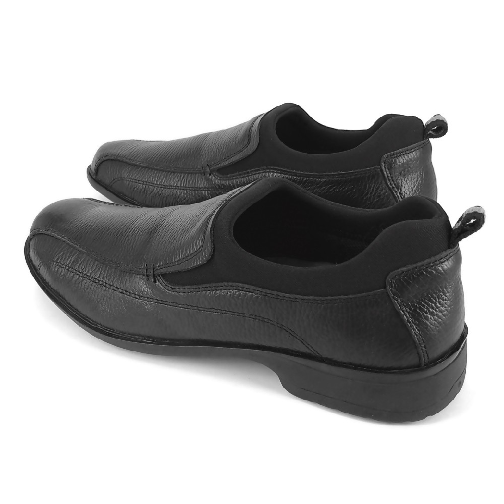 FRIGATE BIRD 手工紳士男鞋 休閒皮鞋 手工皮鞋 真皮 Q彈 透氣 排濕 除臭 避震 減壓 耐走 耐久站 黑, , large