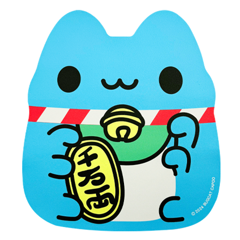 [九越]咖波招財掛飾+咖波招財造型餐墊組, , large