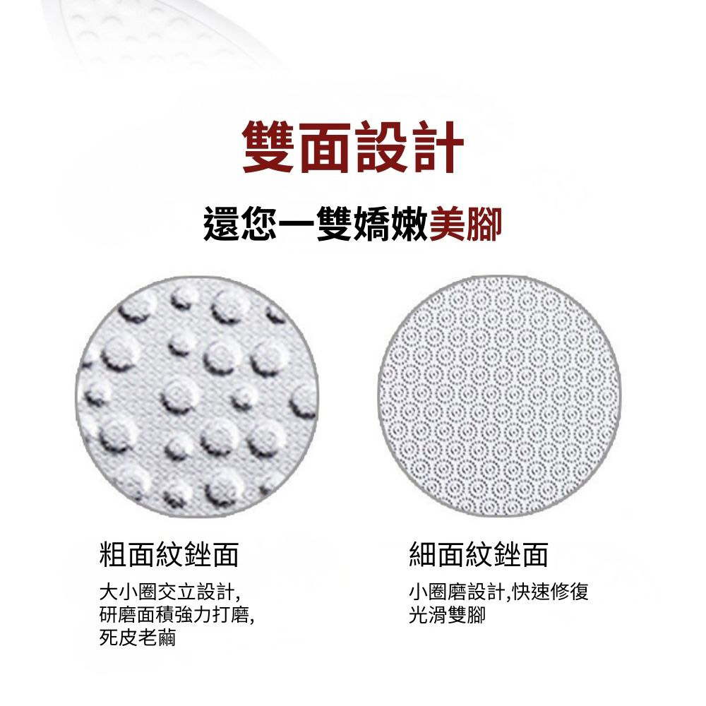 不鏽鋼雙面足搓26.5cm白色, , large