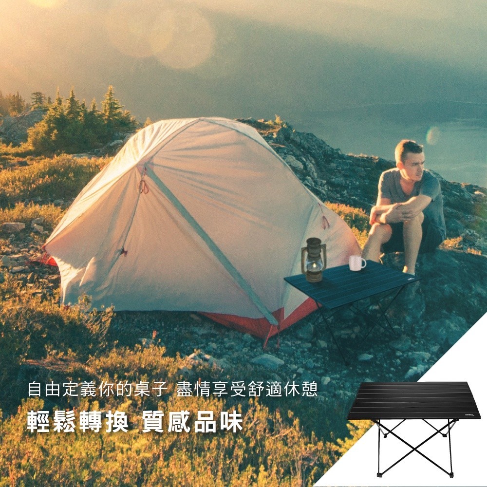 【3D Mats】  航太鋁合金羽量級摺疊桌, , large