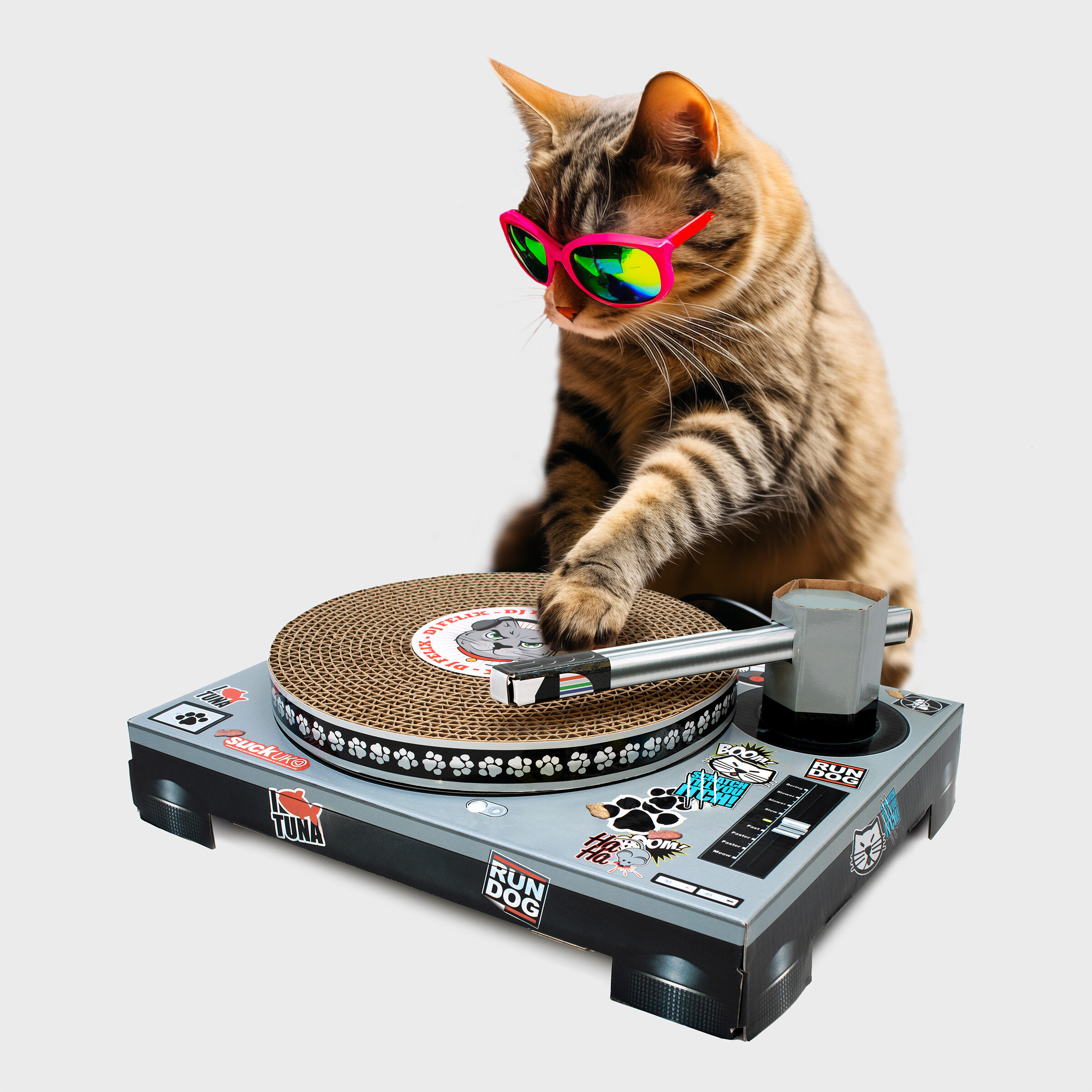 Cat Scratch Turntable, , large