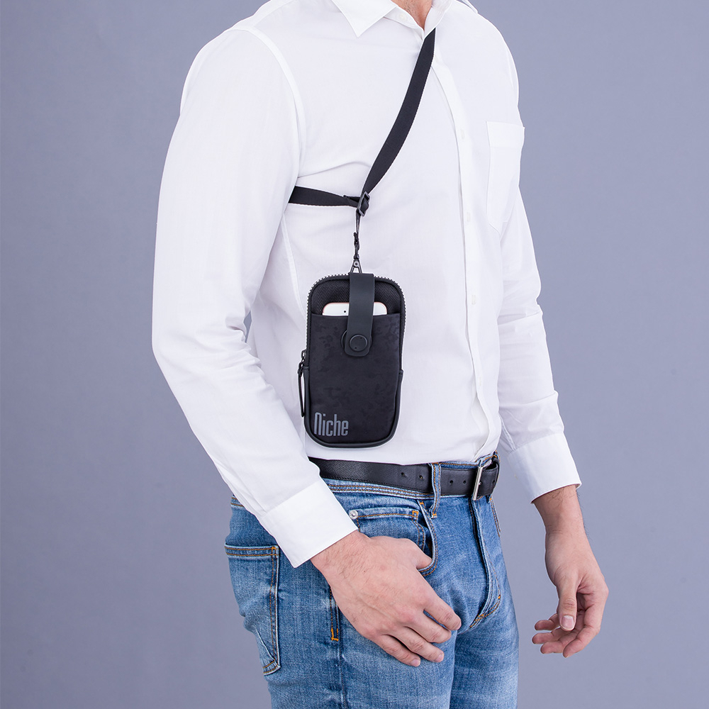 【Niche 樂奇】迷彩手機收納包 N-19804  (附肩背帶), , large