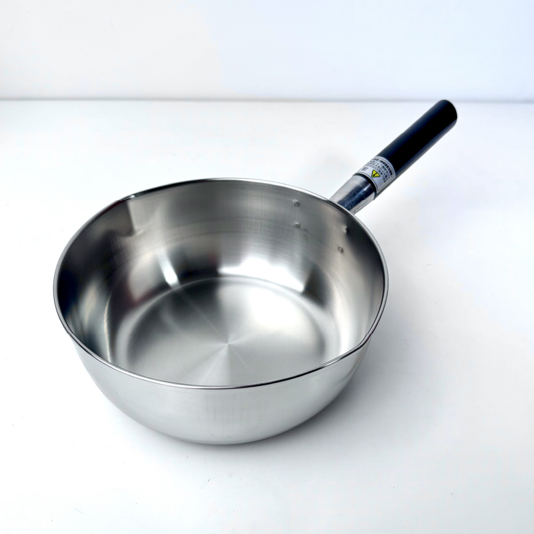 [竹井] 燕三條 20cm 316不鏽鋼專業級三層鋼雪平鍋（含刻度), , large