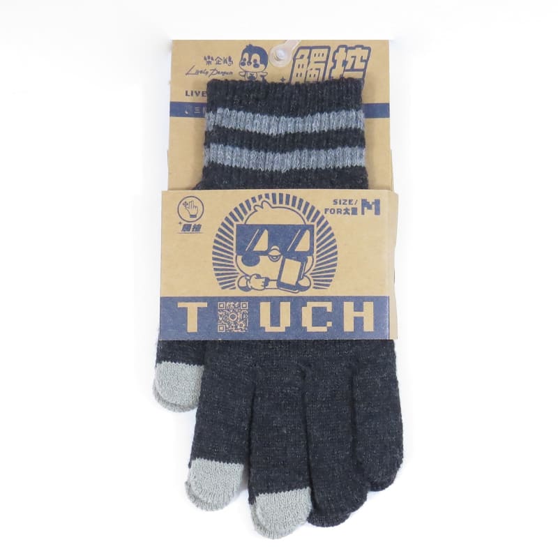 童樂企鵝保暖觸控手套, , large