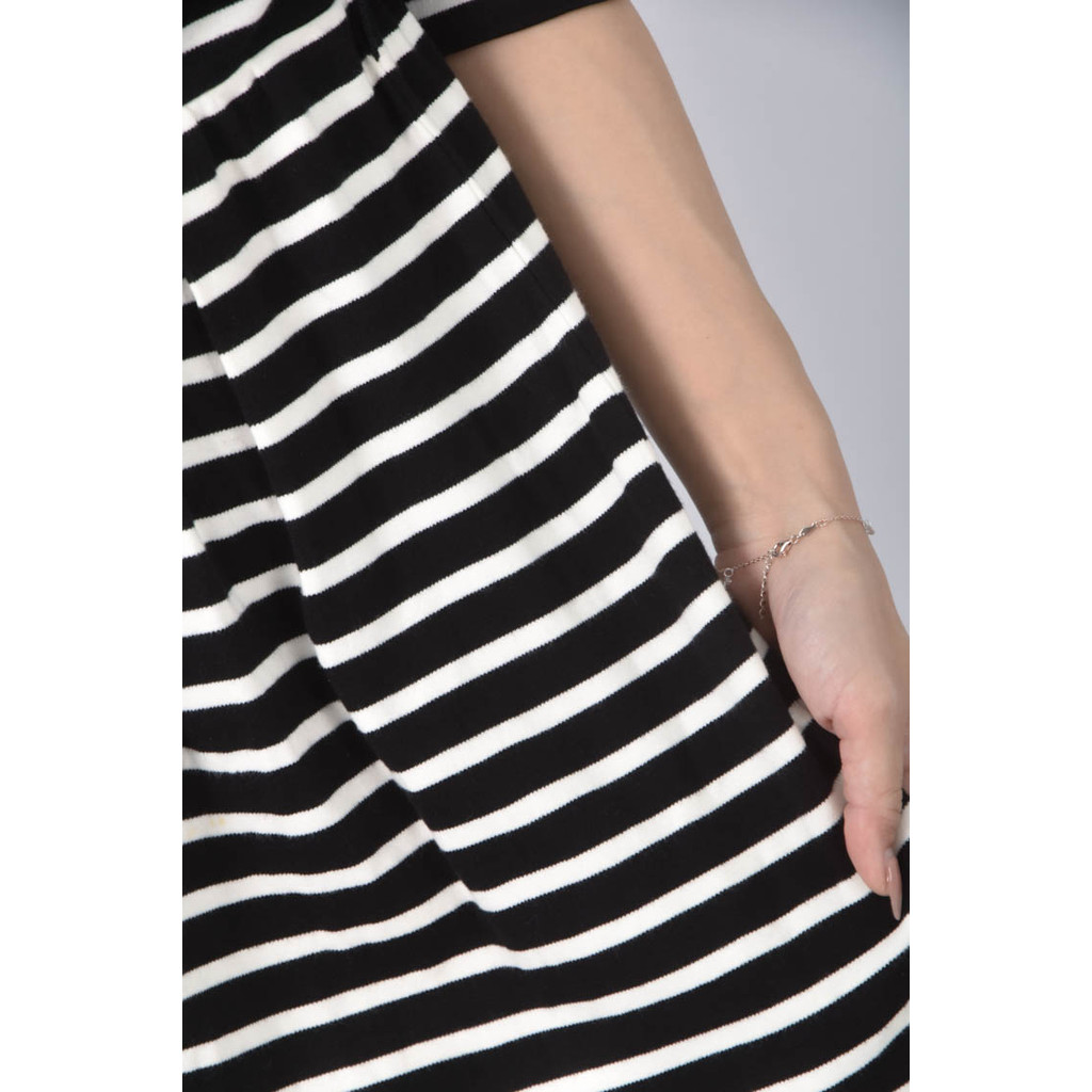 (S) knights bridge棉質純棉黑色洋裝二手衣, , large