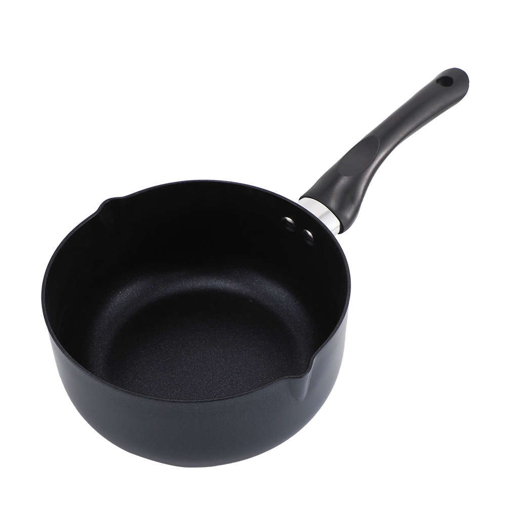 樂司廚品/鑽石不沾單把湯鍋-18cm-1支, , large