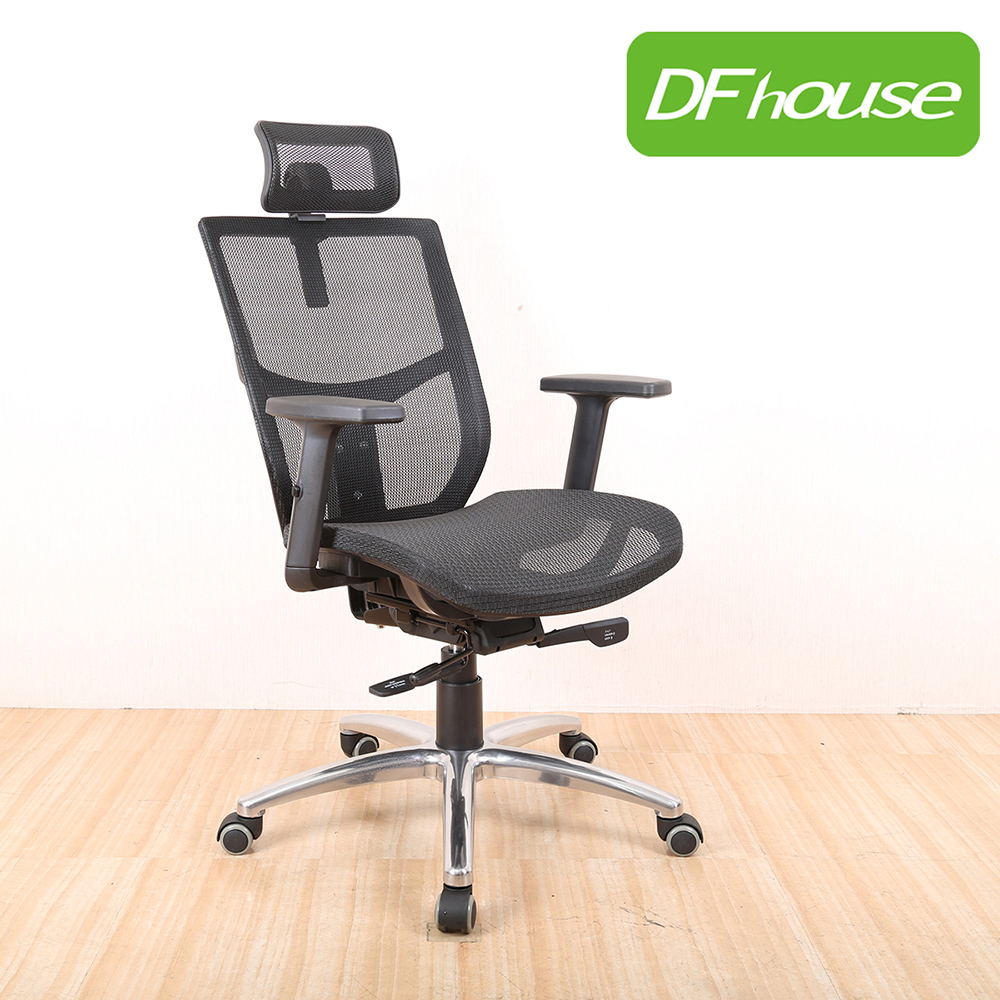 《DFhouse》希爾德特級全網辦公電腦椅-黑色, , large