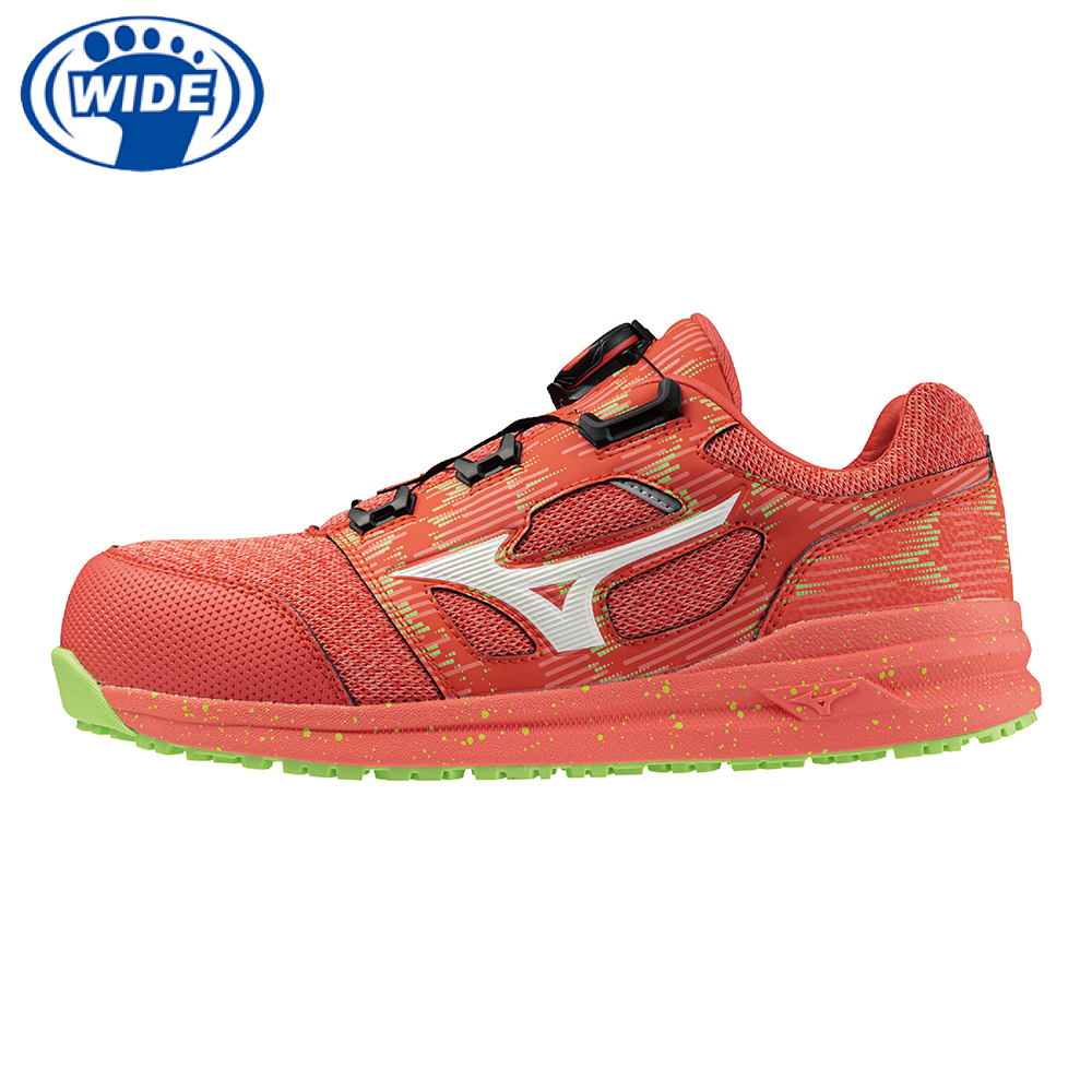 MIZUNO PRIME FIT LS II 51L BOA旋鈕 防護鞋 限定色 橘 3E楦 F1GA246550, , large