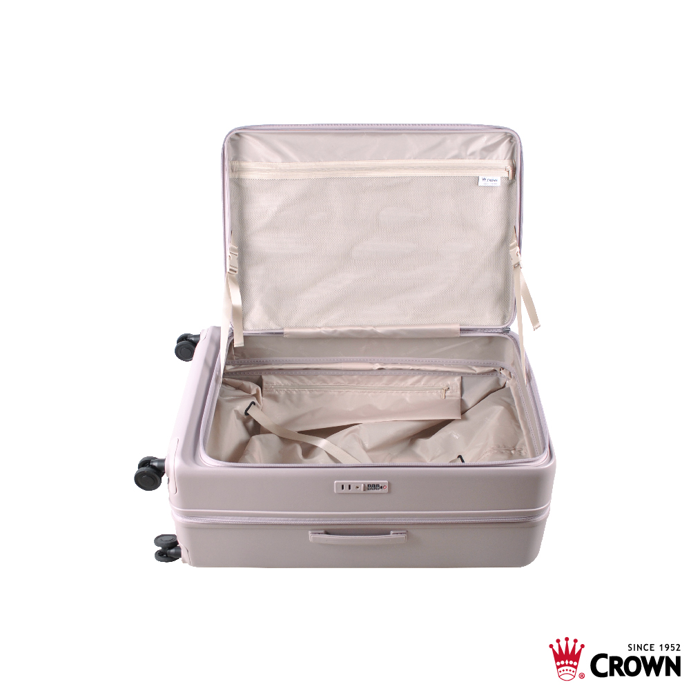 【CROWN】Airstride 28吋擴充登機箱-霧粉, , large