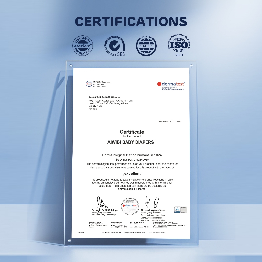 Aiwibi 愛薇彼 夜用甄柔瞬吸紙尿褲 S(6包裝)  紙尿褲 尿布 黏貼型, , large