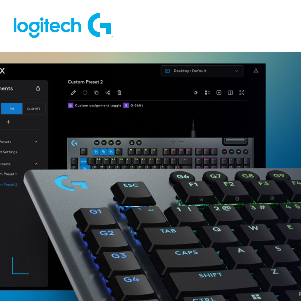 羅技G G915 X RGB 機械鍵盤 線性軸 -黑, , large