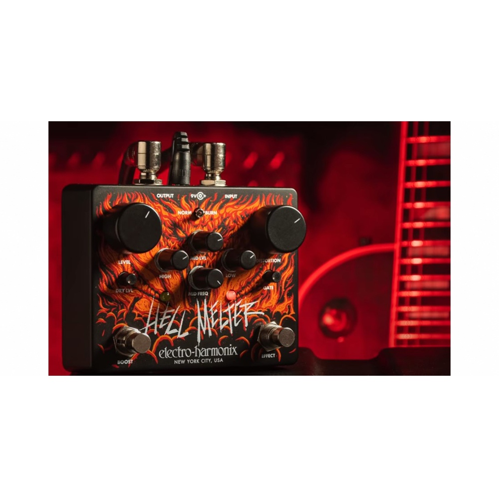 Electro Harmonix Hellmelter Metal Distortion 金屬破音效果器【敦煌樂器】, , large