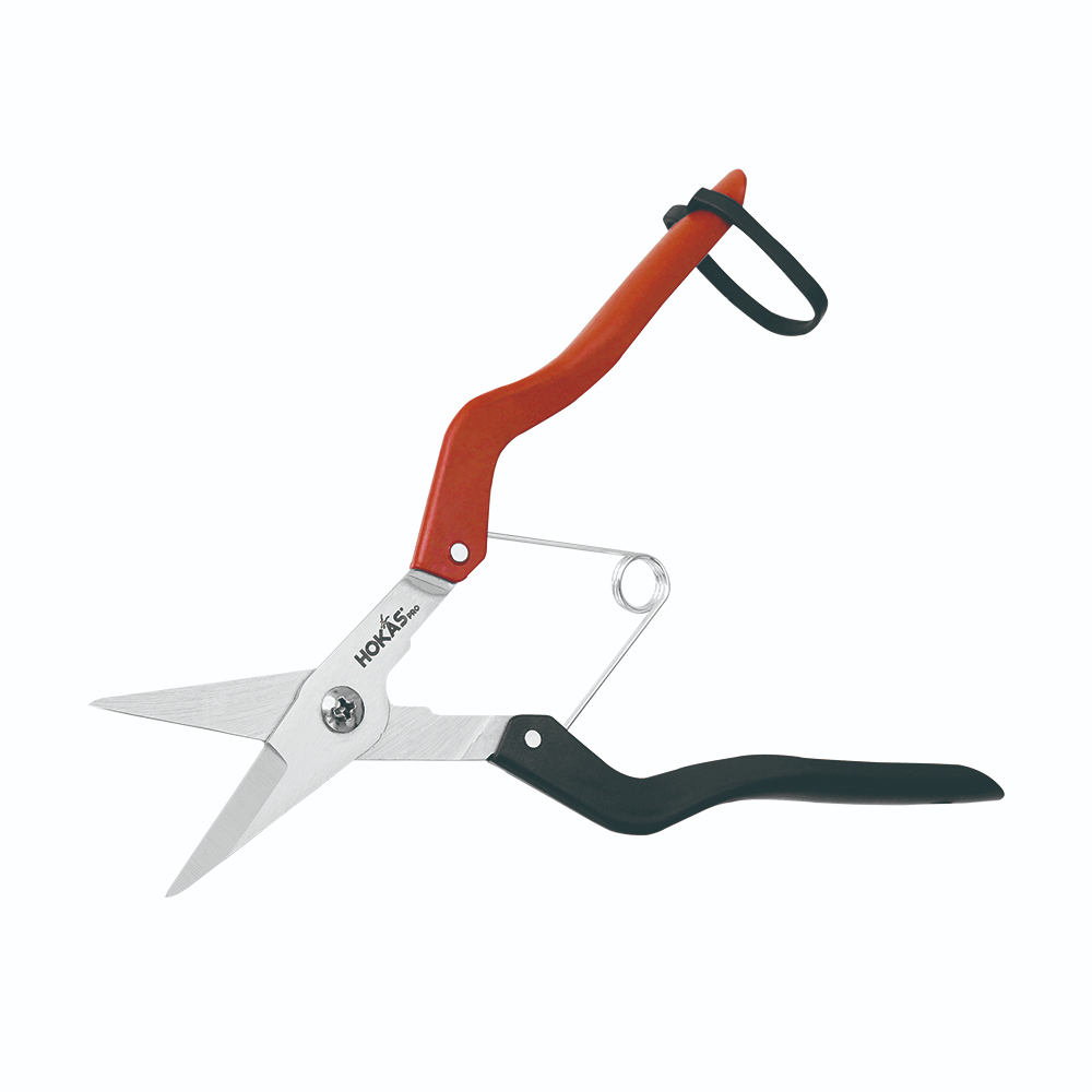 【HOKAS】S523 鐵柄專業火龍果剪 (葡萄剪 剪果 園藝剪刀 剪定鋏  修枝剪刀 樹剪 果樹剪 採果剪), , large