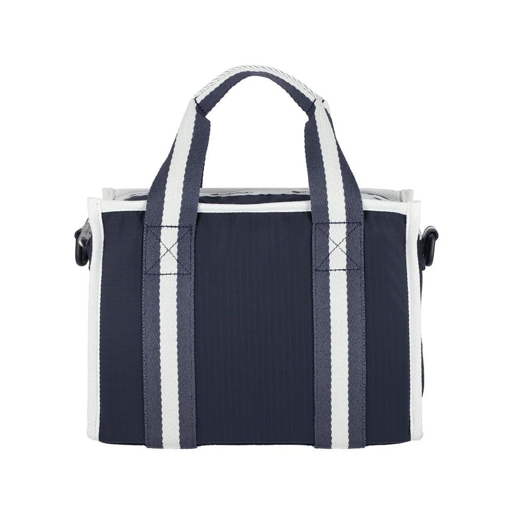 Lesportsac Small Top Handle Tote 手提肩背兩用旅行包 送禮推薦-條紋海軍藍, , large