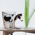 GS MALL 350ml 動物造型陶瓷杯 動物造型杯 陶瓷杯 馬克杯 水杯 動物杯 造型陶瓷杯 造型杯, , large
