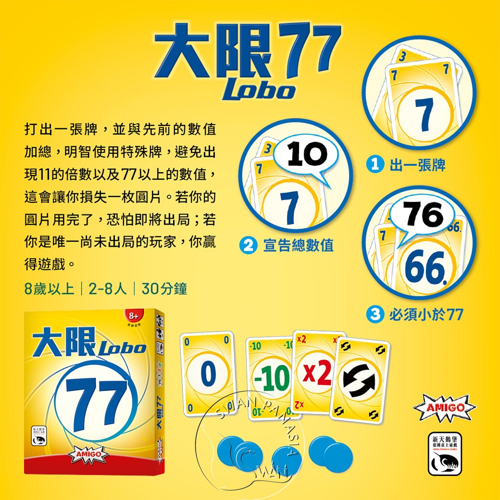 【新天鵝堡桌遊】大限77, , large