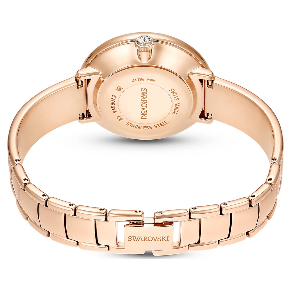 SWAROVSKI 施華洛世奇 Crystalline Bangle 璀璨水晶手鐲女錶 手錶-32mm 5709814, , large