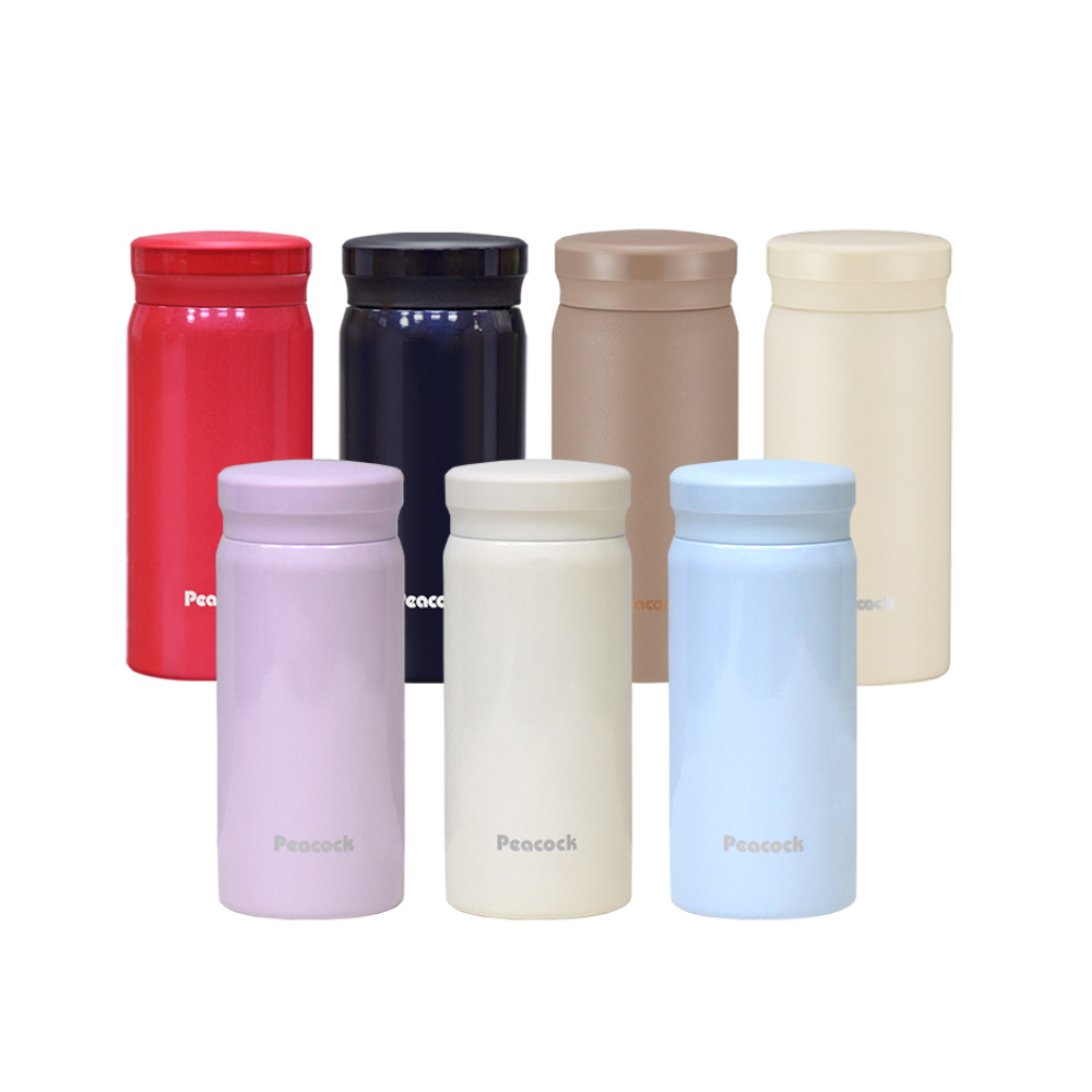 【日本孔雀Peacock】小資族 超輕量隨身不鏽鋼 保冷保溫杯200ML(迷你杯)-玫瑰紅, 玫瑰紅, large