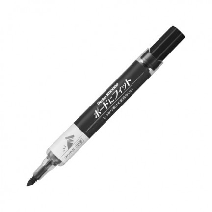 【 Pentel 飛龍 】細～中字彈力後壓白板筆 圓頭 2.3~4.5mm /支 EMWL5SBF  -  多款可選, , large