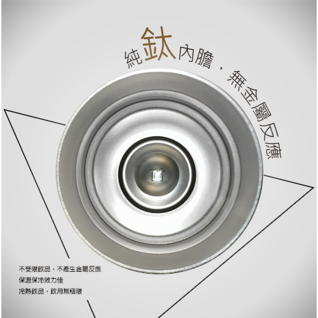 PERFECT 理想牌 鈦度純鈦真空杯保溫杯鈦杯 晶鑽黑350cc-Leidea樂德兒, , large